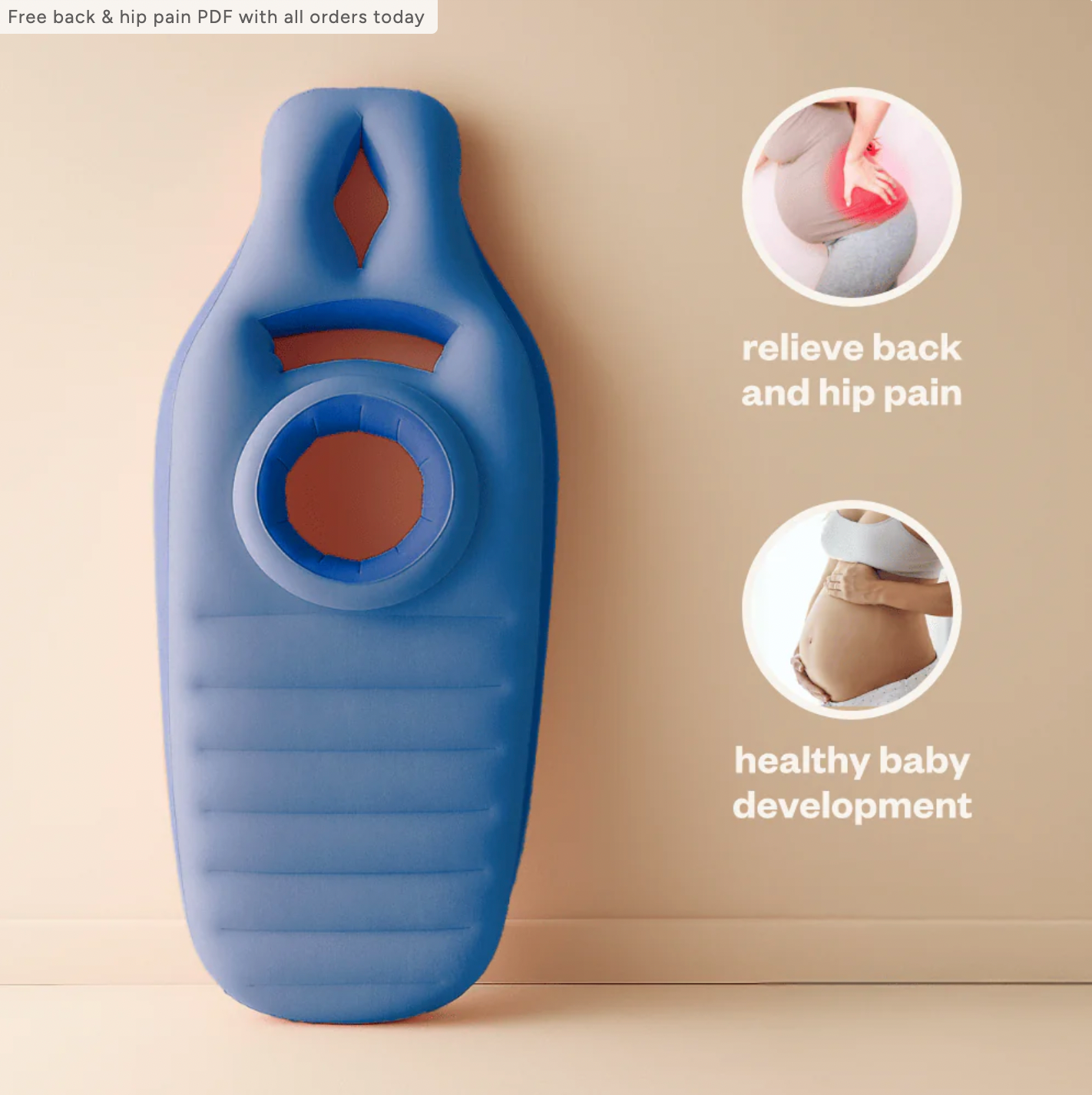 TrulyNest Pregnancy Comfort Pillow